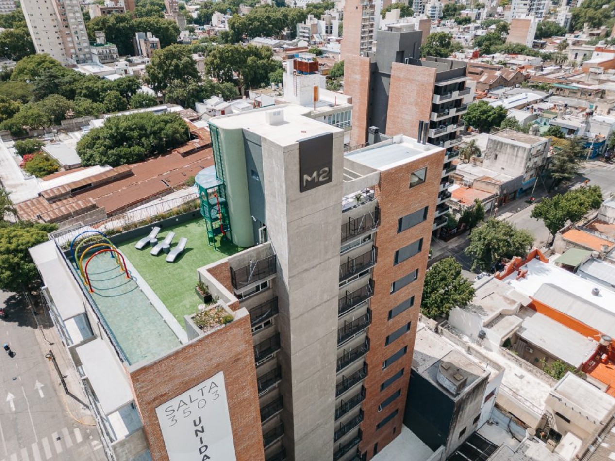 Salta al 3500 Edificio con 45 unidades, local comercial, oficina, FULL amenities, PB + 10 Pisos